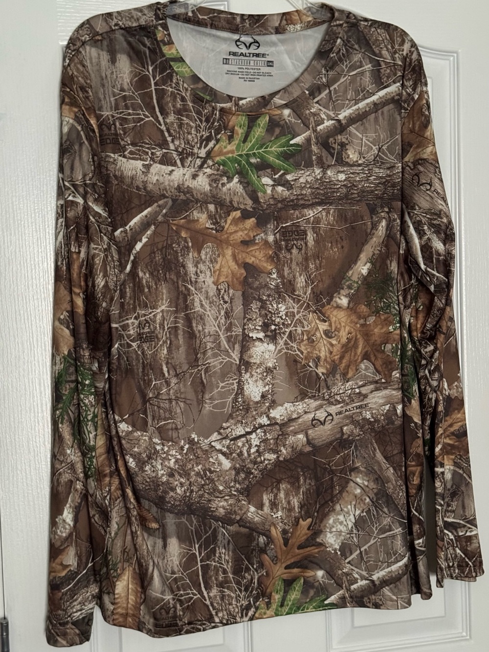 RealTree Mens Long Sleeve Camouflage Hunting Shirt XXL